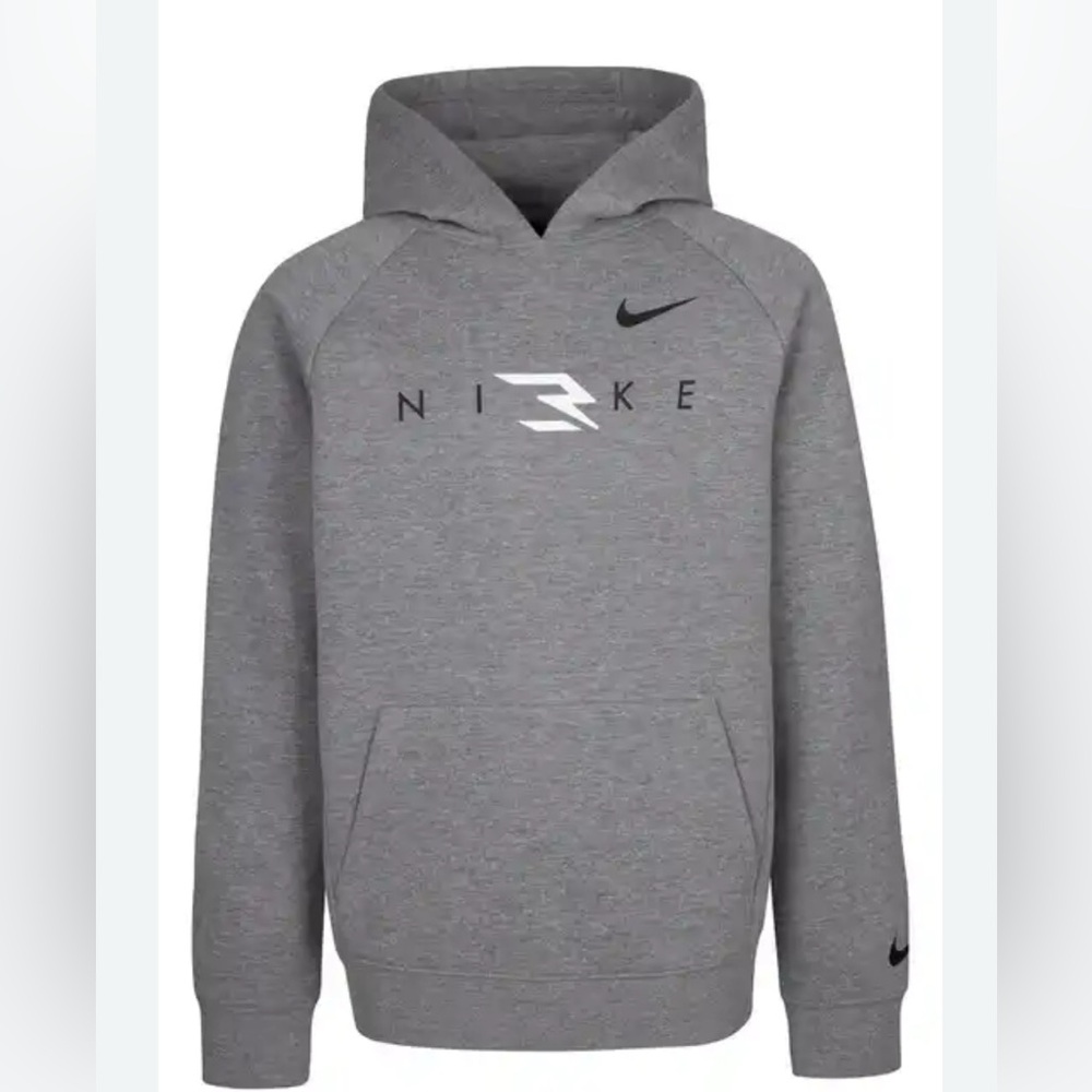 Nike Nike 3BRAND By Russell Wilson grey hooded sweatshirt, size medium